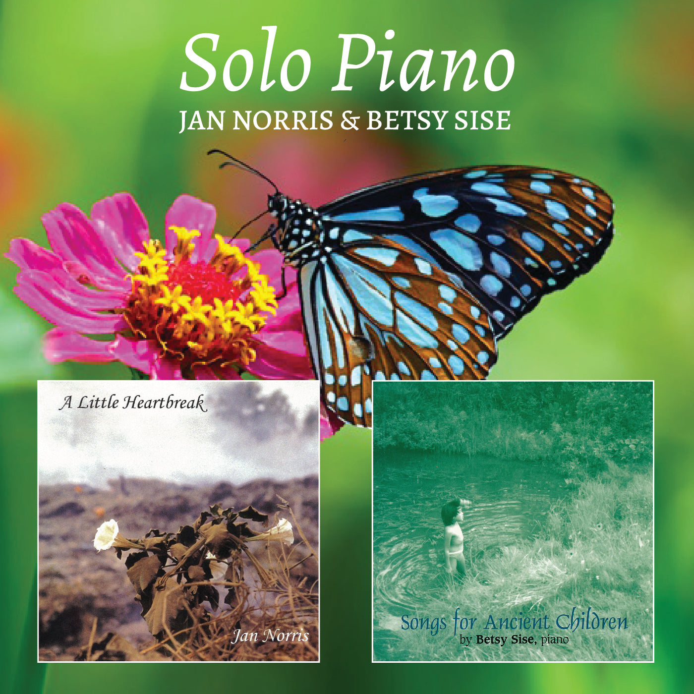 Jan Norris & Betsy Sise - Solo Piano (CD)