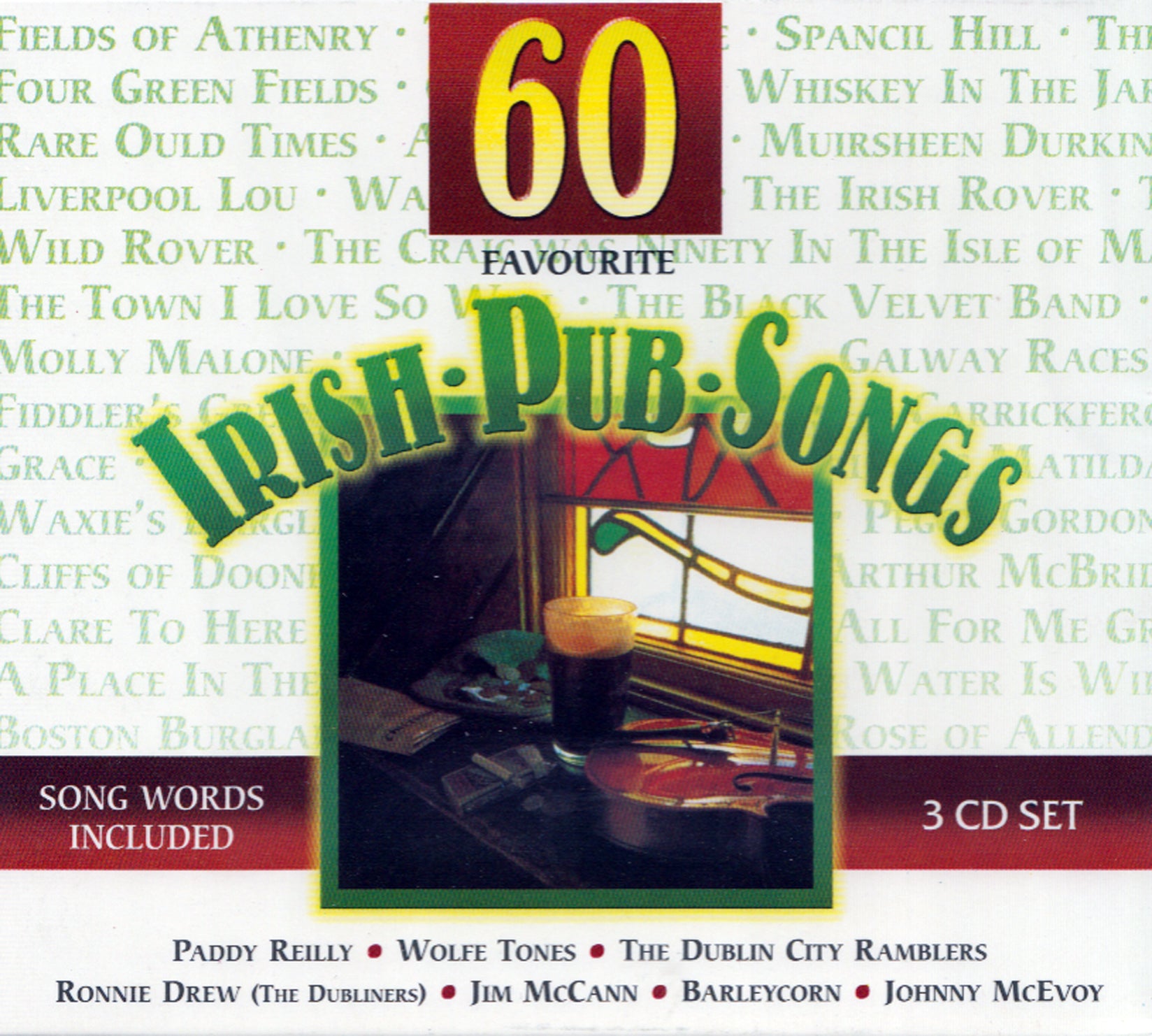 60 Favourite Irish Pub Songs (CD)