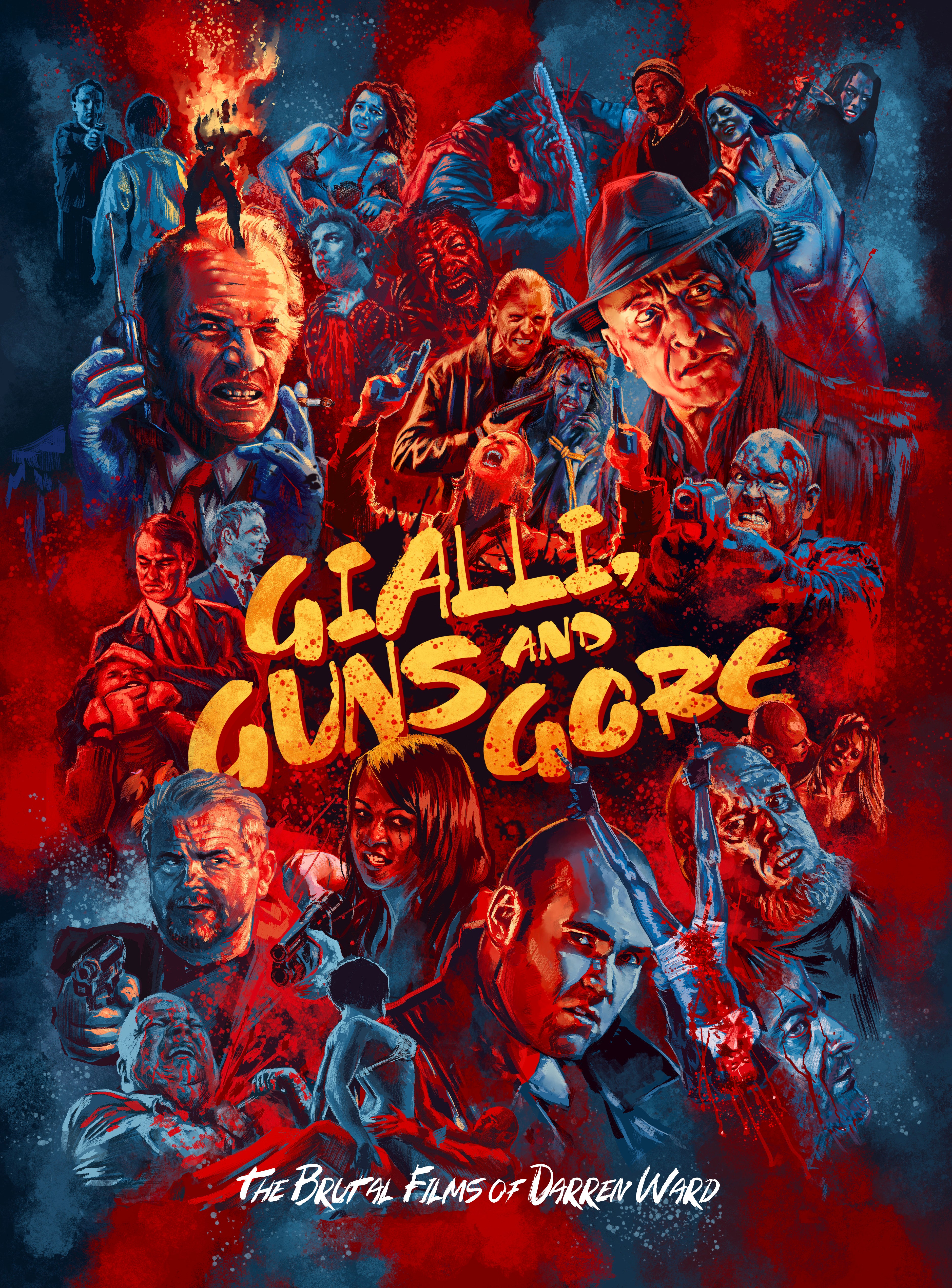 Giallo, Guns & Gore! The Films of Darren Ward [3-Disc Collector's Set] (Sudden Fury, A Day of Violence, Beyond Fury) (Blu-ray)