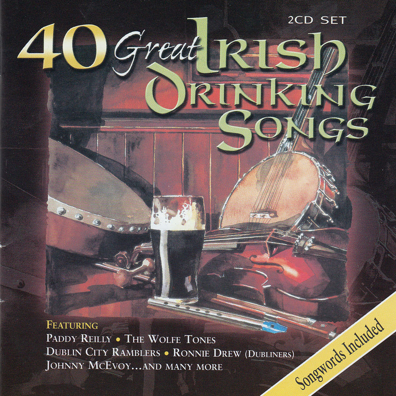 40 Great Irish Drinking Songs (CD)