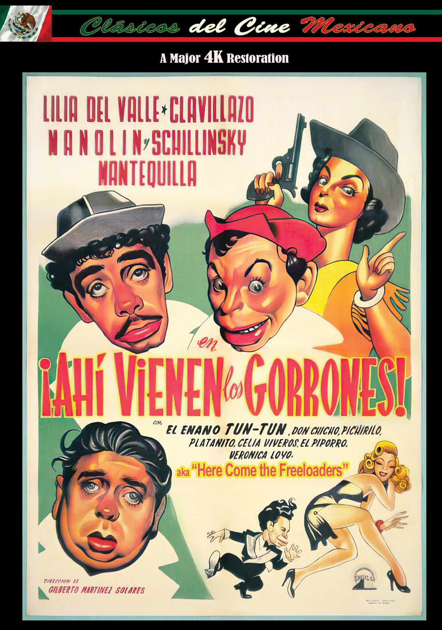 Ahi Vienen Los Gorrones (Spanish Language With English Subtitles) (DVD)
