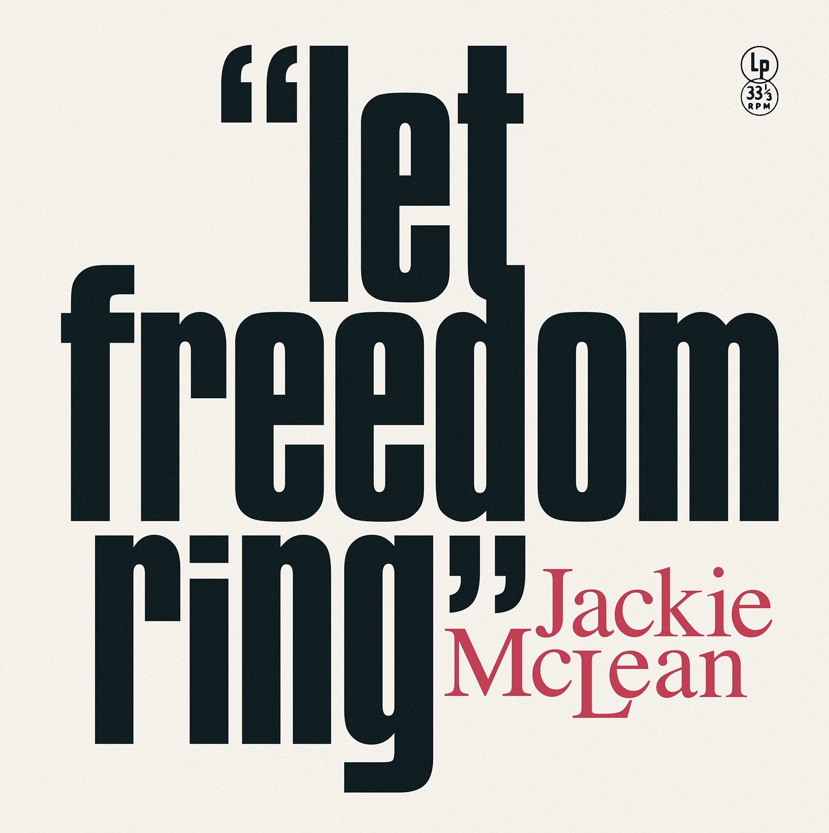 Jackie McLean - Let Freedom Ring (LP)