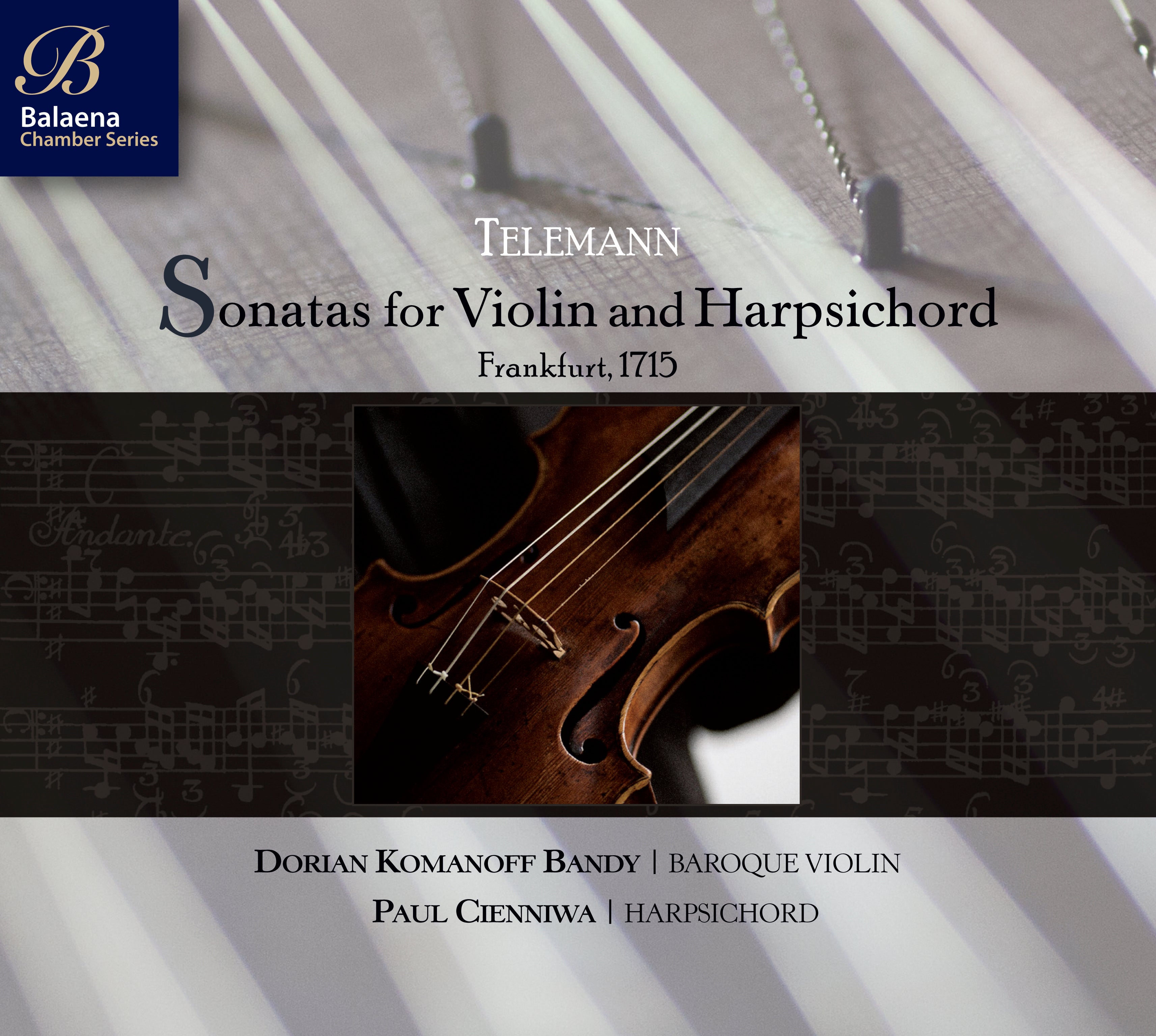 Paul Cienniwa & Dorian Komanoff Bandy - Telemann Sonatas For Violin & Harpsichord (CD)