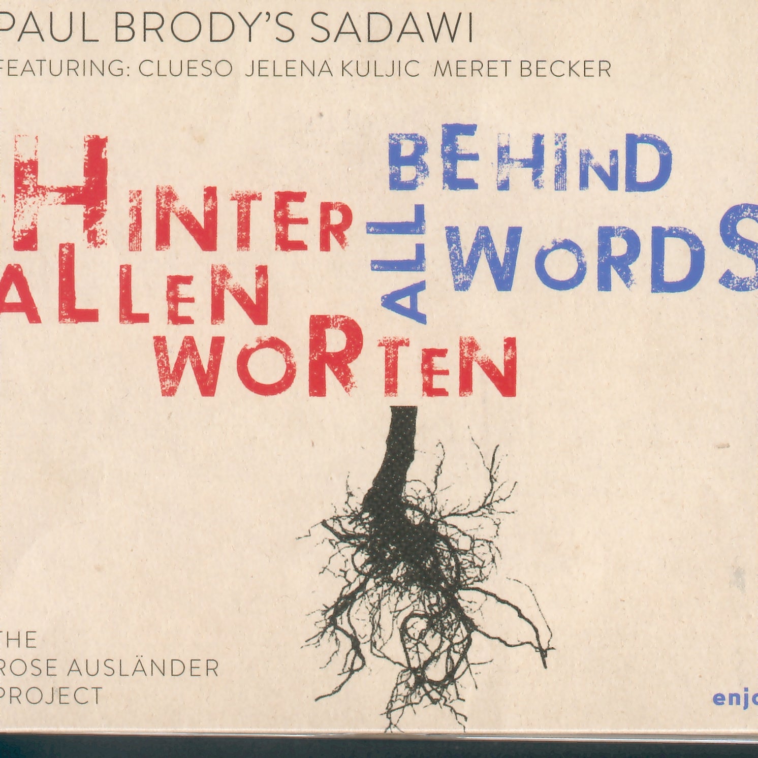 Paul Brody - Hinter Allen Worten - Behind All Words (CD)