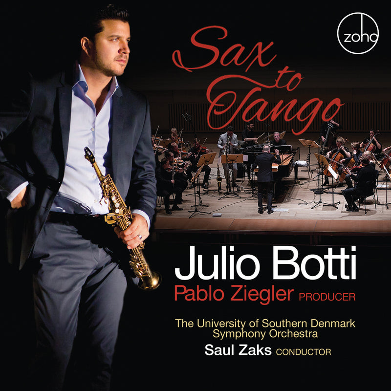 Julio Botti & Pablo Ziegler - Sax To Tango (CD)