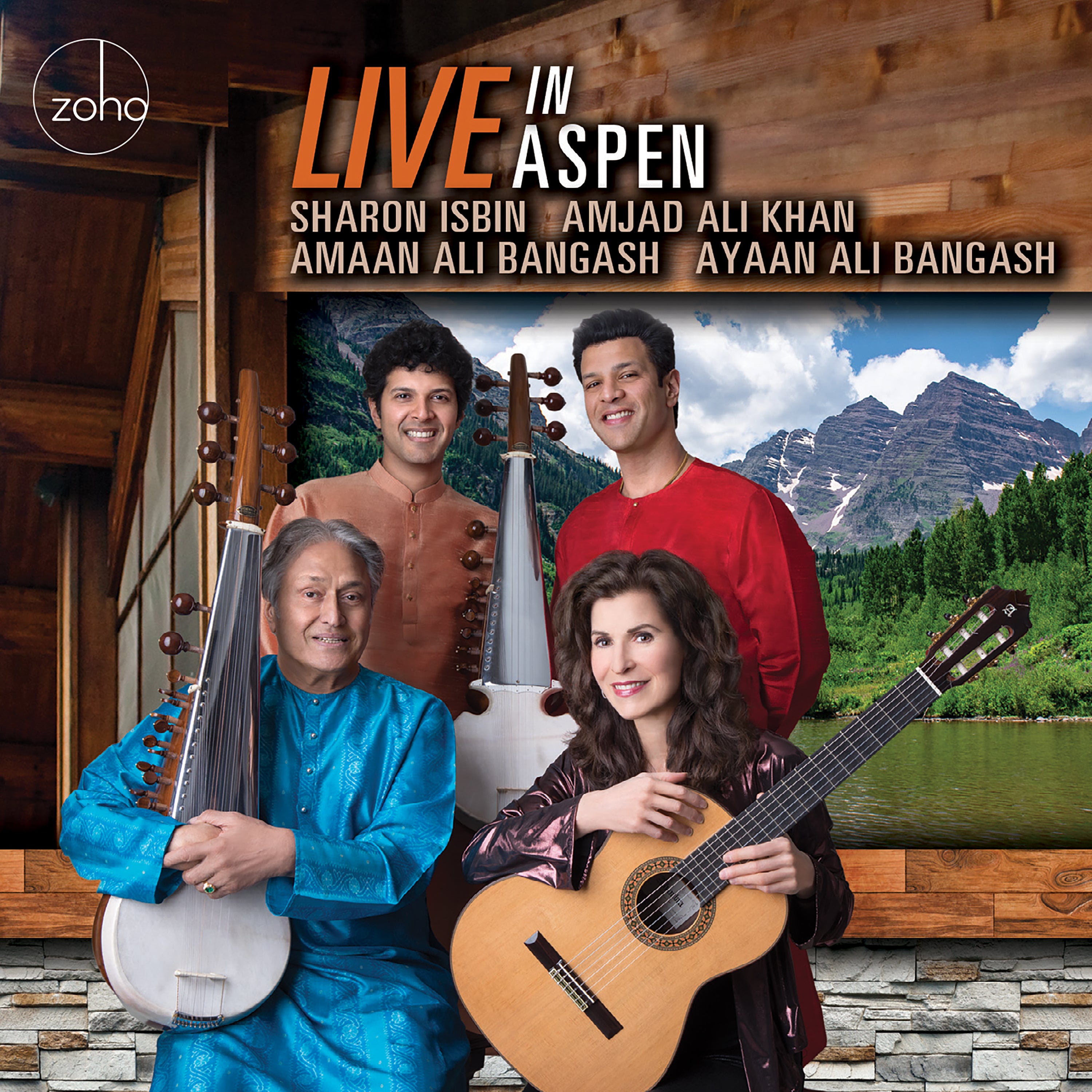 Sharon Isbin & Amjad Ali Khan & Ayaan Ali Bangash - Live In Aspen (CD)