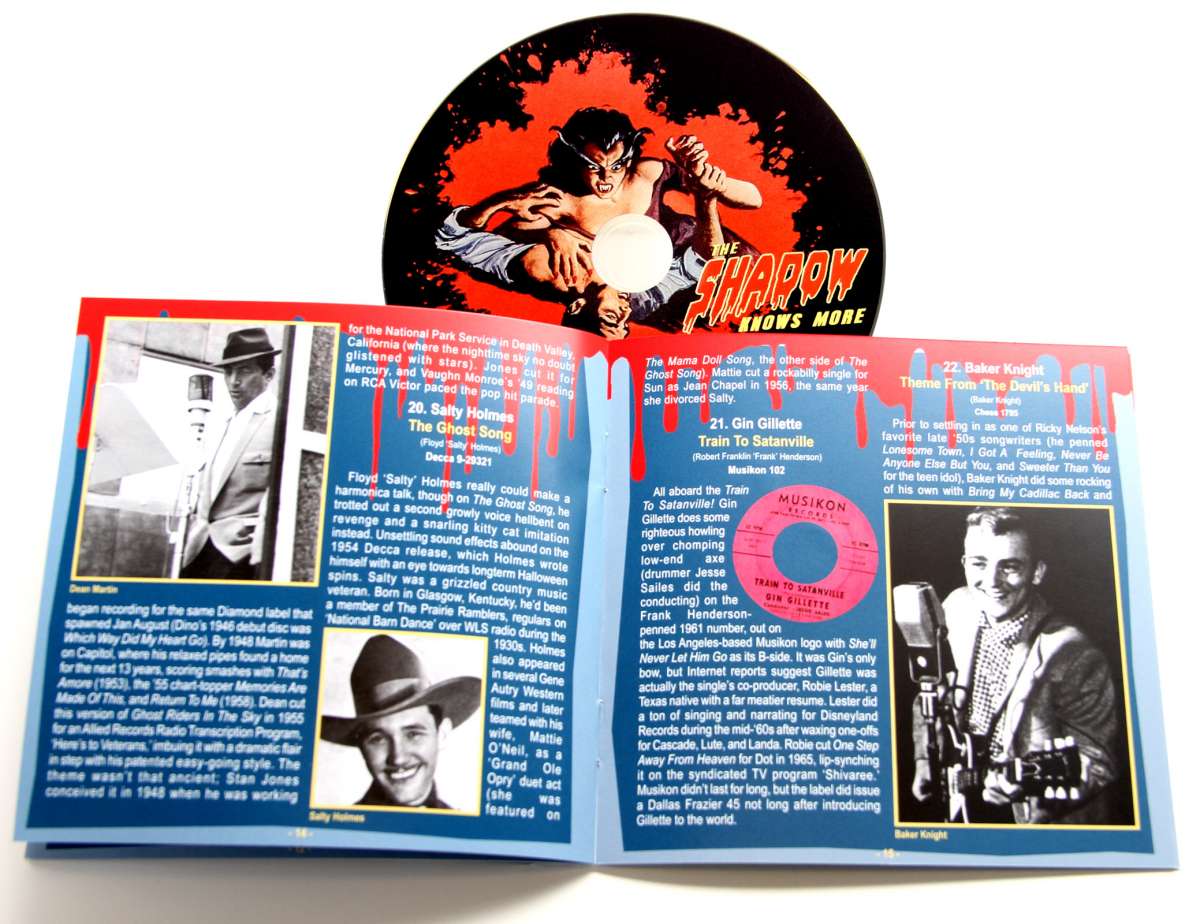 The Shadow Knows More: 35 Scary Tales From The Vaults Of Horror (CD)