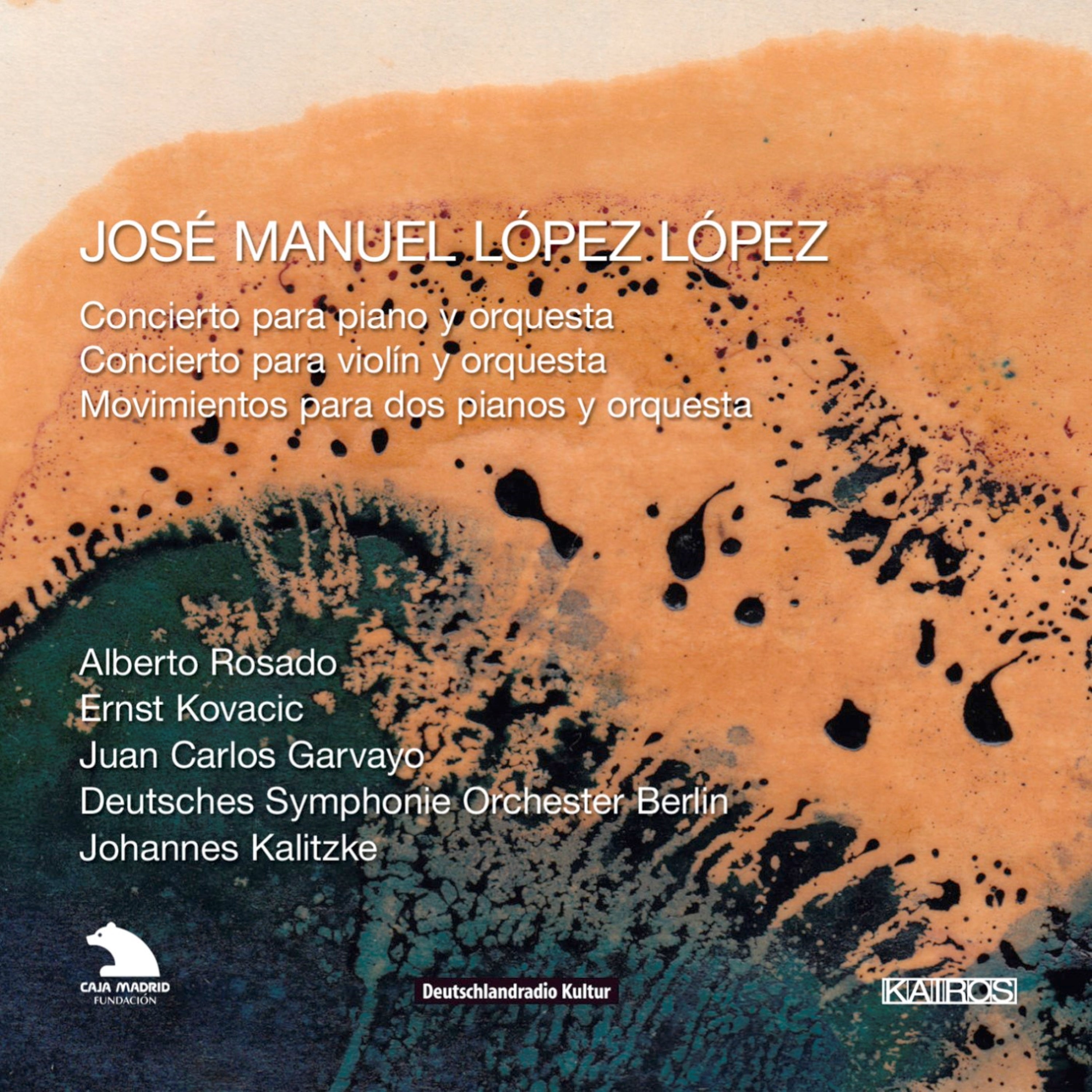 Jose Manuel Lopez Lopez: Concierto Para Piano Y Orquesta (CD)