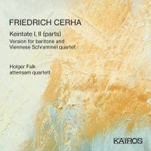 Holger Falk & attensam quartett - Friedrich Cerha: Keintate I, II (parts) (CD)