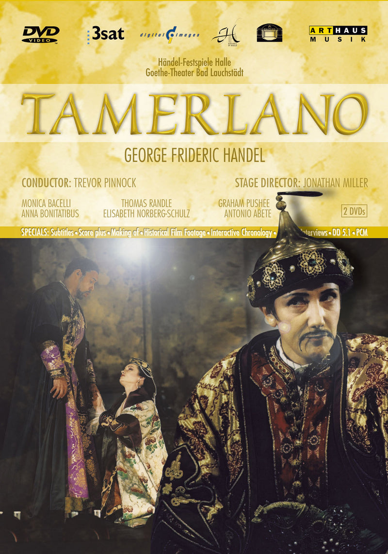 Pinnock English Consort - Tamerlano (DVD)