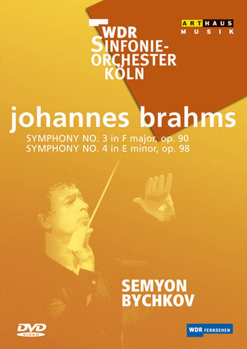 Wdr Symphony Orchestra Cologne - Brahms: Symphonies Nos. 3 & 4 (DVD)