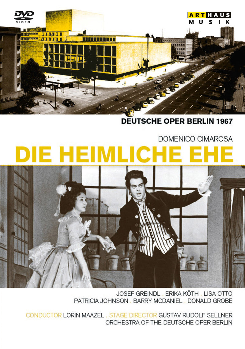 Orchestra of the Deutsche Oper Berlin - Die Heimliche Ehe (il Matrimonio Segreto) (DVD)