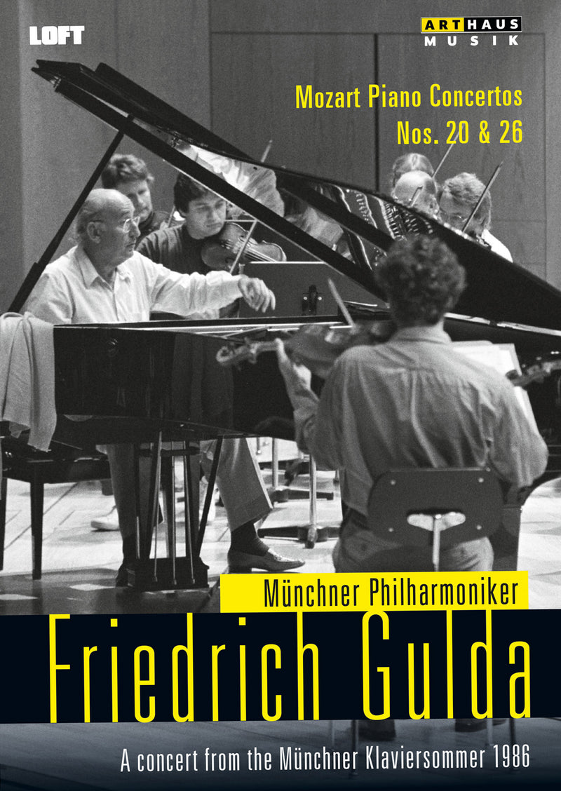 Friedrich Gulda Munich Philharmonic - Friedrich Gulda: Mozart Piano Concertos Nos. 20 & 26 (DVD)