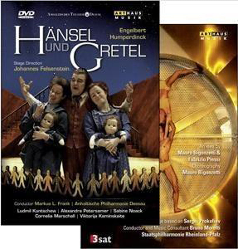 Sabine Noack & Ludmil Kuntschew & Alexandra Petersarmer - 101321 (hansel Und Gretel: Dessau) + 101399 (romeo Und Julia: Ballet) (DVD)