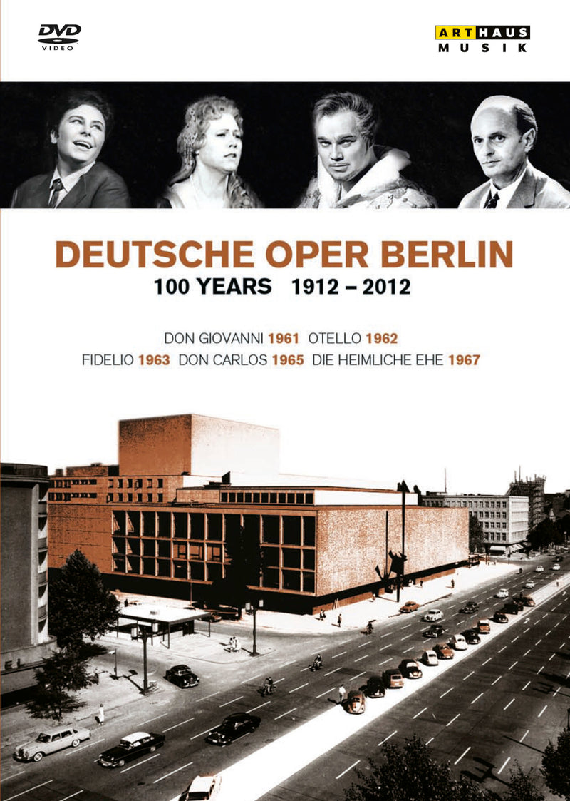 Ludwig Van Beethoven & Wolfgang Amadeus Mozart - Deutsche Oper Berlin: 100 Years (DVD)