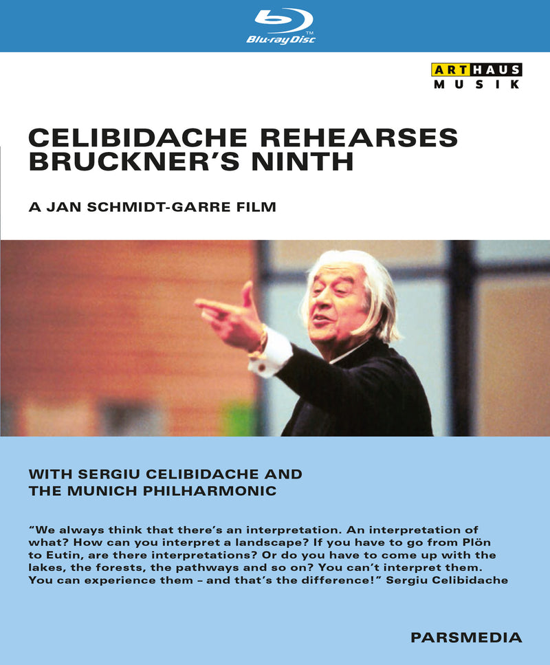 Sergiu Celibidache - Celibidache Rehearses Bruckner's Ninth (Blu-ray)