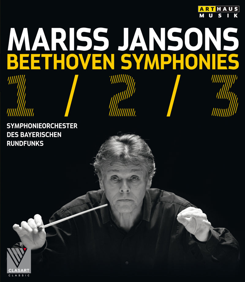 Bavarian Radio Symphony Orchestra & Maris Janssons - Mariss Jansons: Beethoven Symphonies 1/2/3 (Blu-ray)