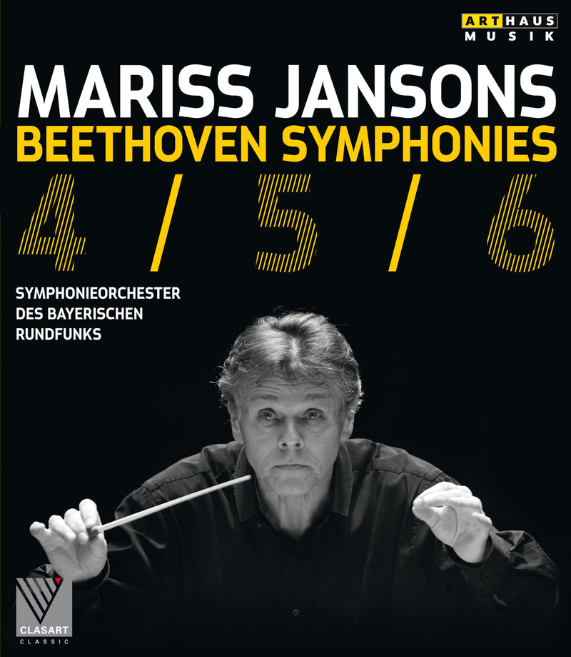Bavarian Radio Symphony Orchestra & Maris Janssons - Mariss Jansons: Beethoven Symphonies 4/5/6 (Blu-ray)