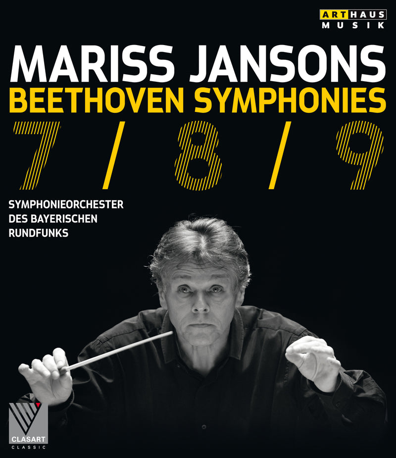 Bavarian Radio Symphony Orchestra & Maris Janssons - Mariss Jansons: Beethoven Symphonies 7/8/9 (Blu-ray)