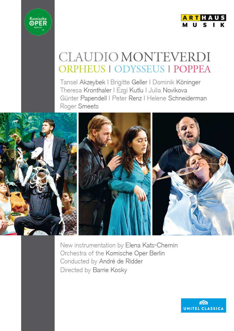 Orchestra of the Komische Oper Berlin - Monteverdi Cycle (DVD)