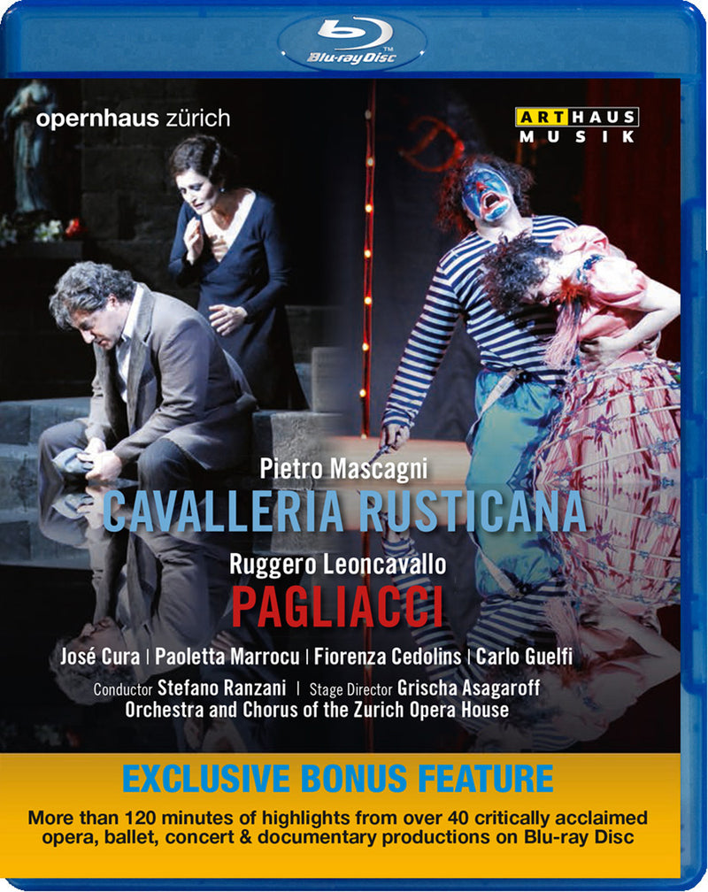 Grischa Asagaroff & Gabriel Bermudez - Cavalleria Rusticana/pagliacci (Blu-ray)