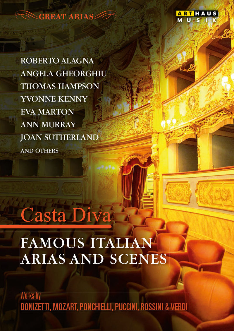 Wolfgang Amadeus Mozart & Giuseppe Verdi - Great Arias: Casta Diva (DVD)