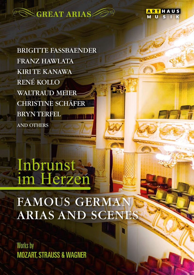 Wolfgang Amadeus Mozart & Richard Wagner - Great Arias: Inbrunst Im Herzen (DVD)