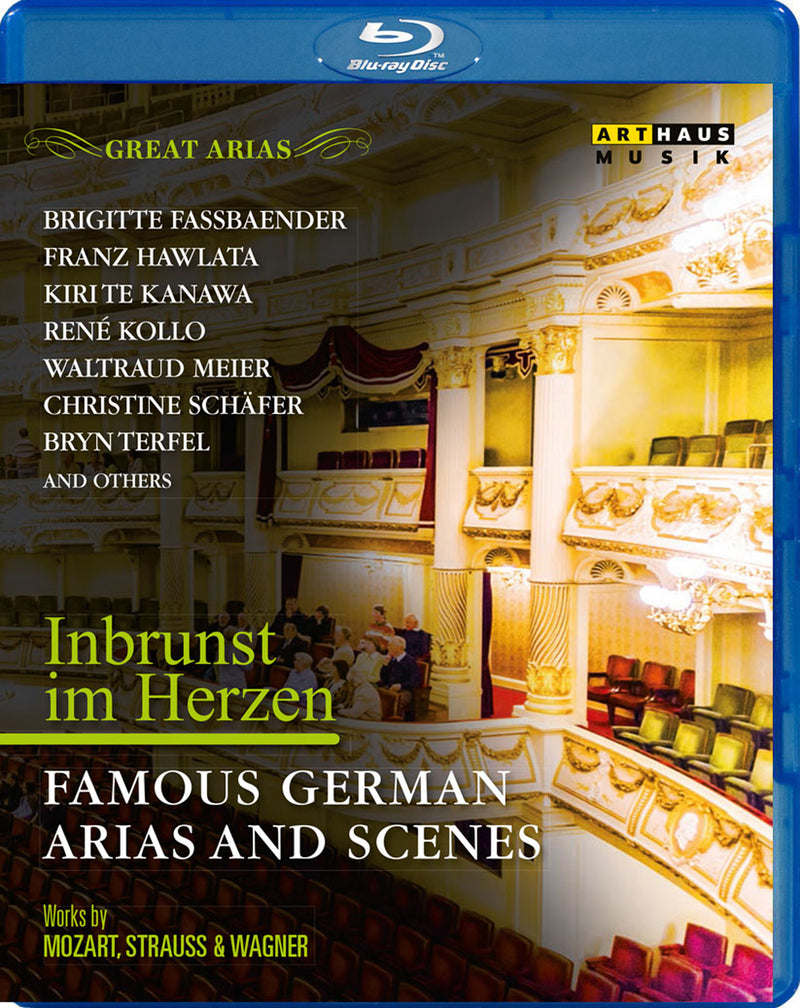 Wolfgang Amadeus Mozart & Richard Wagner - Great Arias: Inbrunst Im Herzen (Blu-ray)