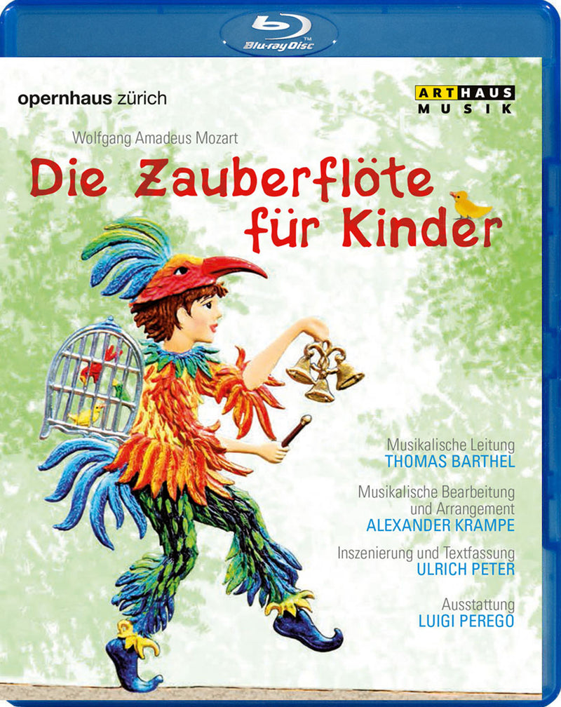 Orchester der Oper Zurich - Die Zauberflote Fur Kinder (Blu-ray)