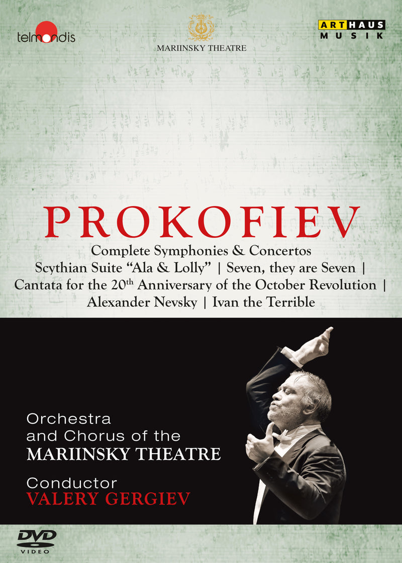 Orchestra & Chorus of the Marinsky - Prokofiev Complete Symphonies & Concertos (DVD)