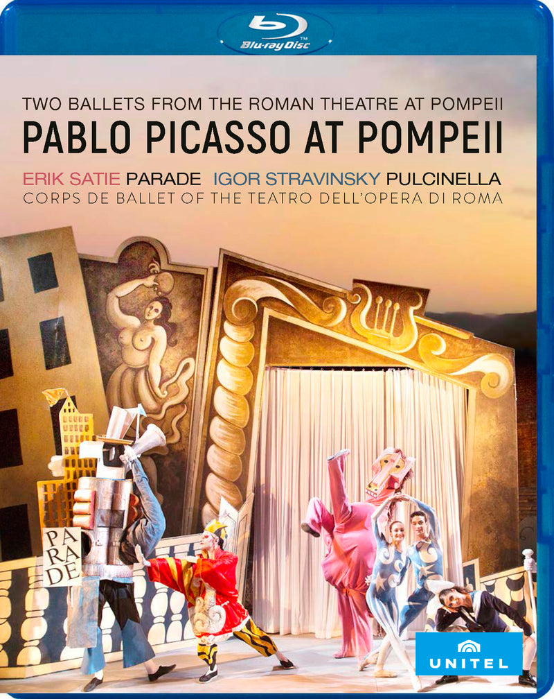 Pablo Picasso At Pompeii: Two Ballets From The Roman Theatre Of Pompeii (Blu-ray)