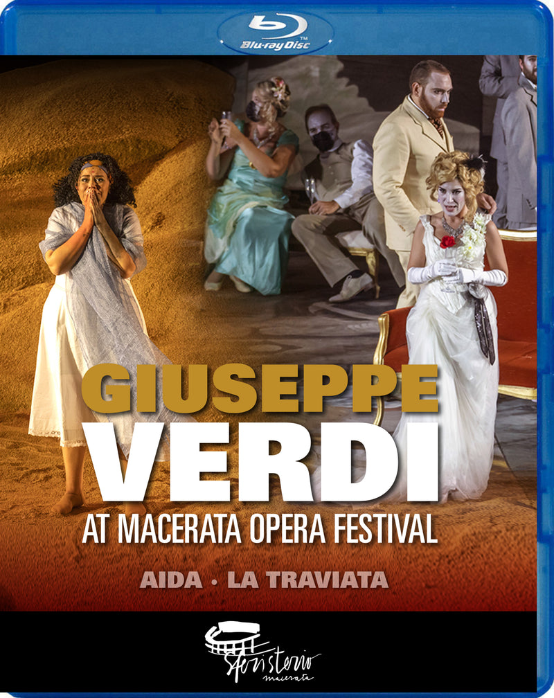 Giuseppe Verdi At Macerata Opera Festival: Aida & La Traviata (Blu-ray)