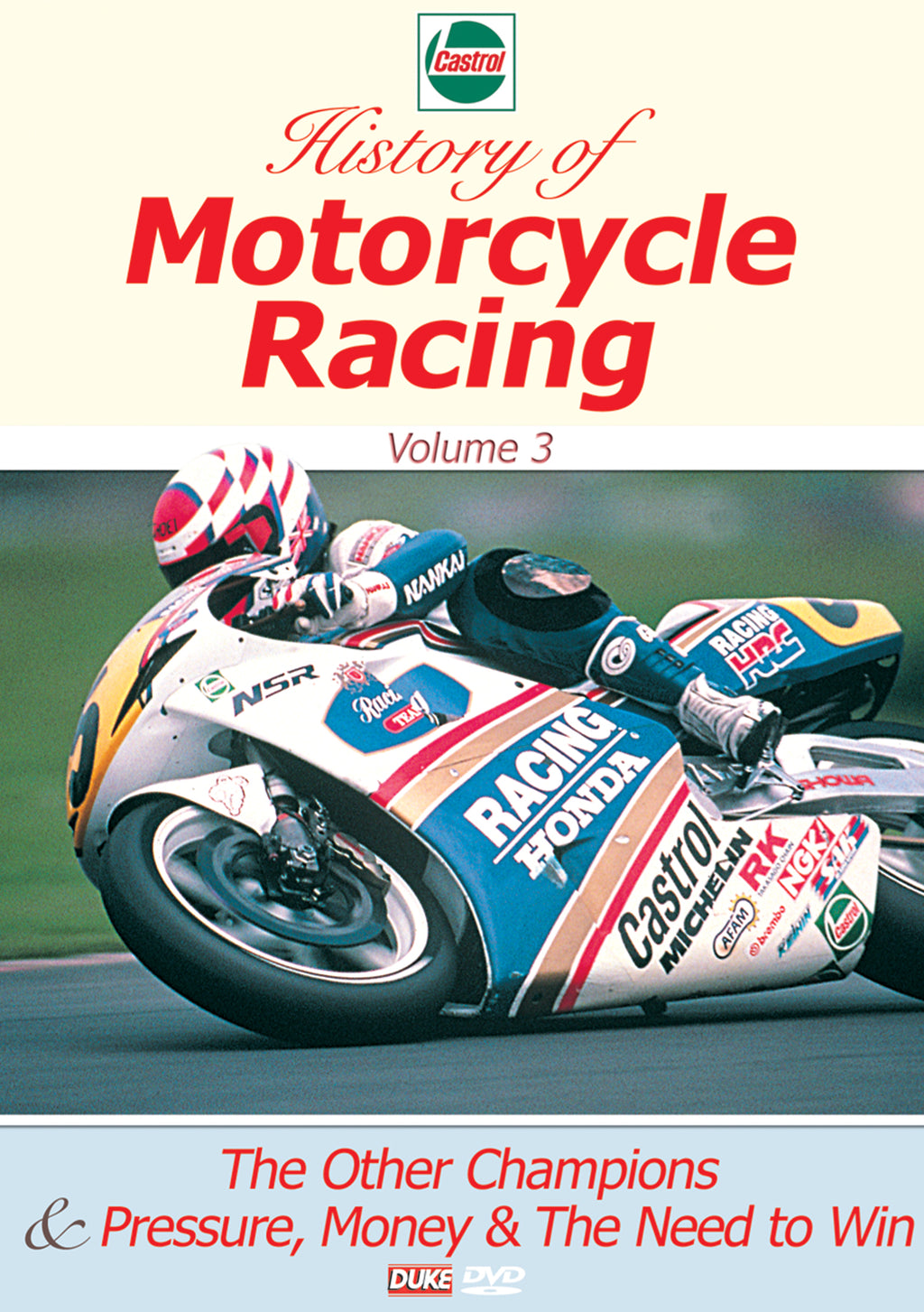 Motorcycle Racing Dvd Castrol History Of Motorcycle Racing Vol 3 (DVD)