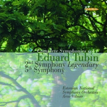 Estonian National Symphony Orchestra & Arvo Volmer - Tubin: Complete Symphonies, Vol. 1 (nos. 2 And 5) (CD)