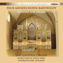 Jan Lehtola - Mendelssohn: Historical Organs & Composers, Vol. 4 (CD)