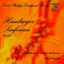 Ostrobothnian Chamber Orchestra & Sakari Oramo - C.p.e. Bach: Hamburger Sinfonien, Wq 182 (CD)