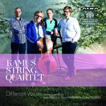 Kamus Quartet - Different Voices: String Quartets Sibelius, Kaipainen & Tien (CD)