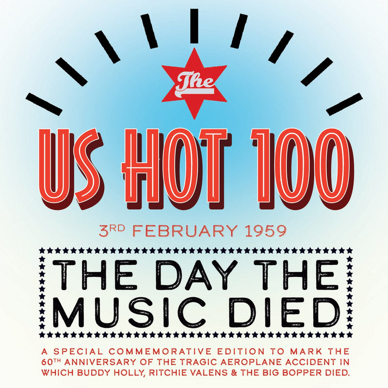 US Hot 100 3rd Feb. 1959: The Day The Music Died (CD)