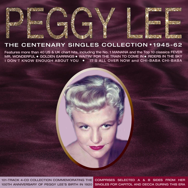 Peggy Lee - The Centenary Singles Collection 1945-62 (CD)