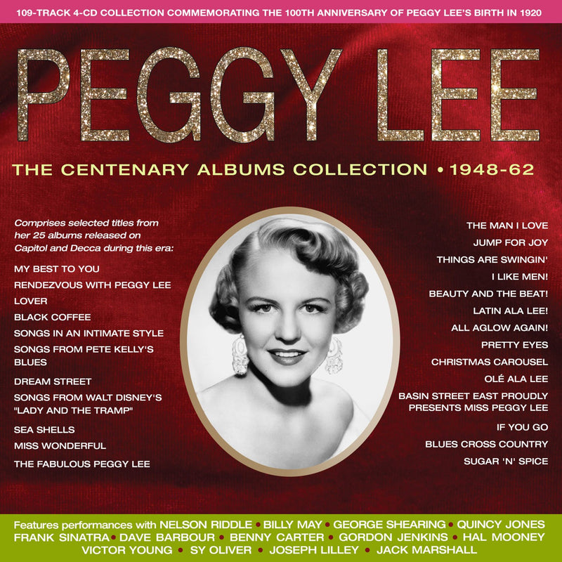 Peggy Lee - The Centenary Albums Collection 1948-62 (CD)