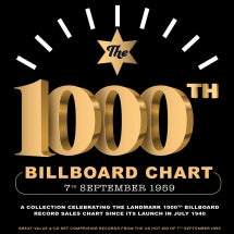 The 1000th Billboard Chart 7th September 1959 (CD)