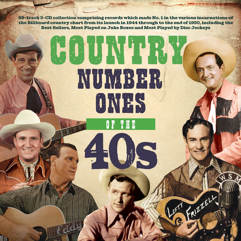 The Country No. 1s Of The '40s (CD)