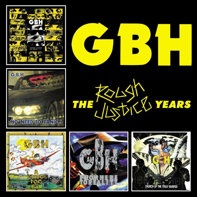 GBH - The Rough Justice Years: 5CD Clamshell Boxset (CD)