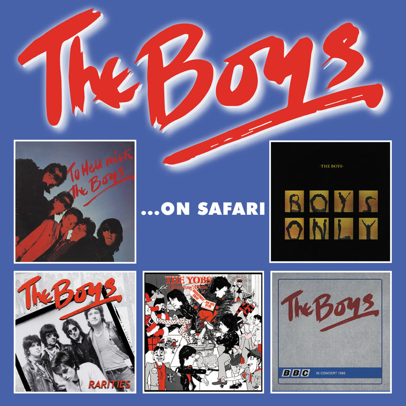 Boys - The Boys On Safari: 5CD Clamshell Boxset (CD)