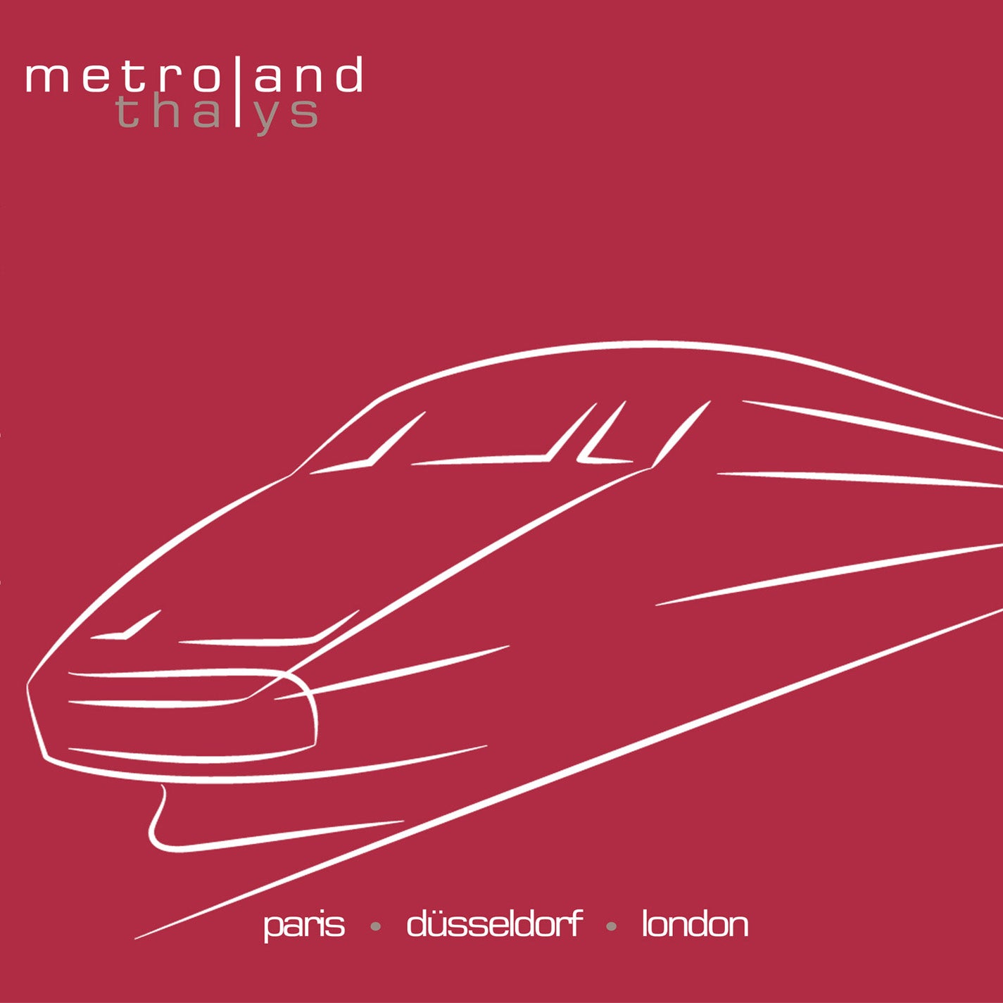 Metroland - Thalys (12 INCH SINGLE)