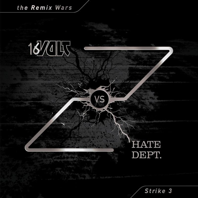 16 Volt Vs Hate Dept. - Remix Wars Volume 3 (Red Vinyl) (LP)