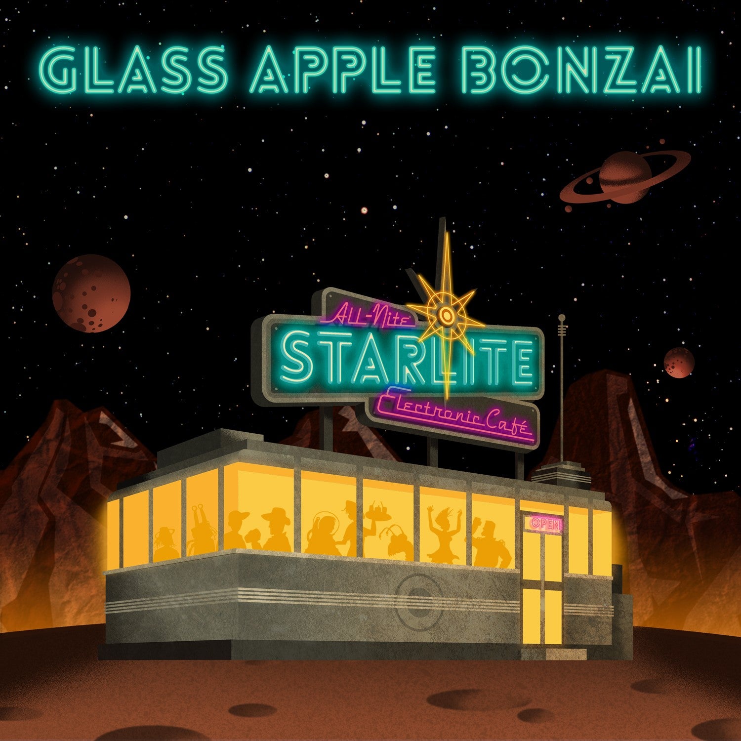 Glass Apple Bonzai - The All-Nite Starlite Electronic Cafe (CD)