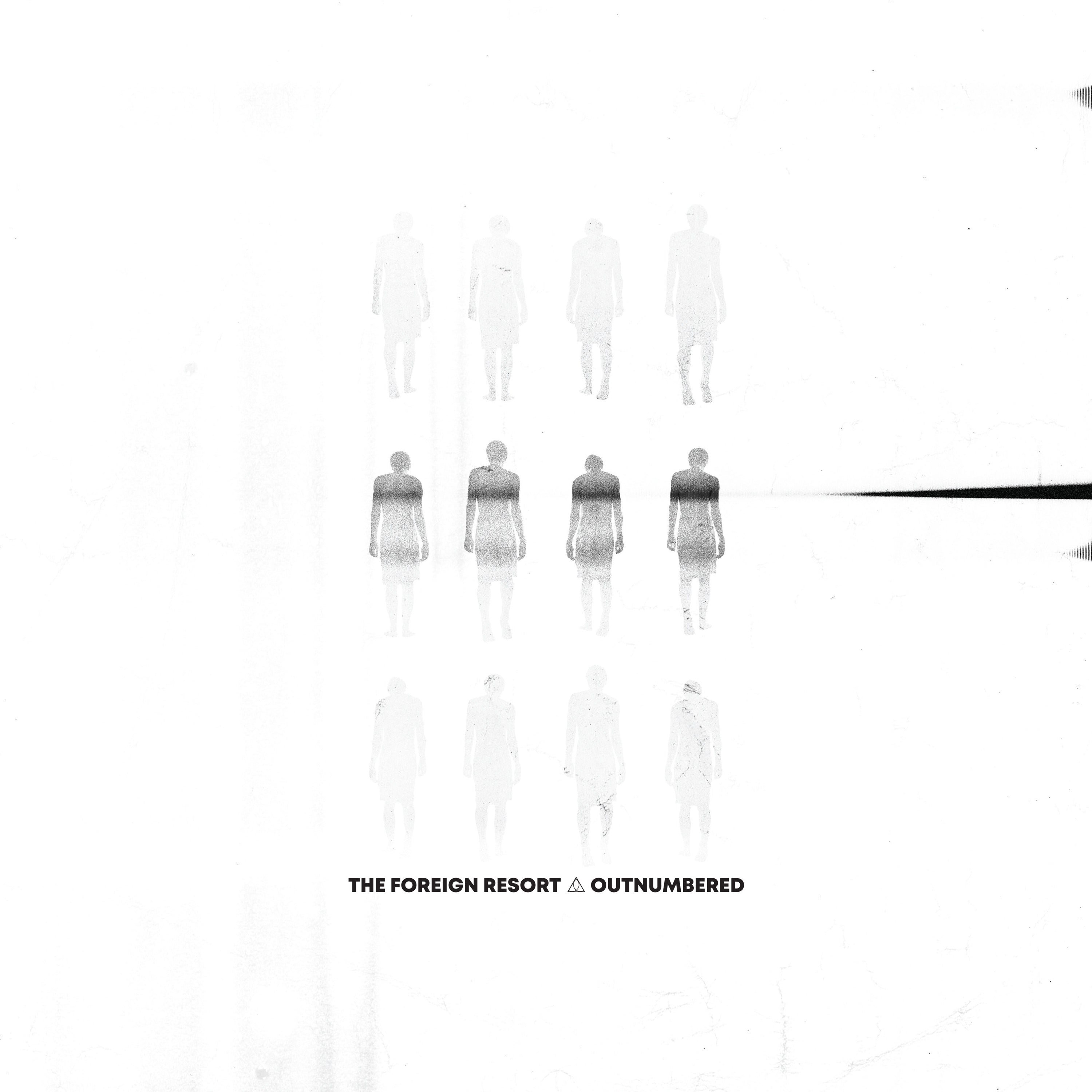 Foreign Resort - Outnumbered (White Vinyl) (LP)