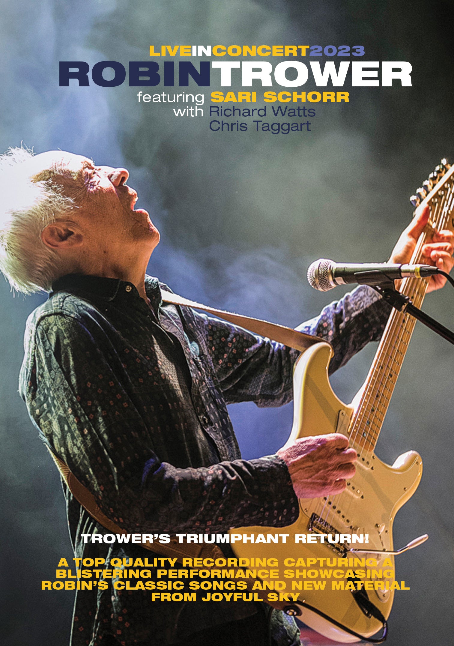 Robin Trower - Robin Trower In Concert With Sari Schorr (DVD)