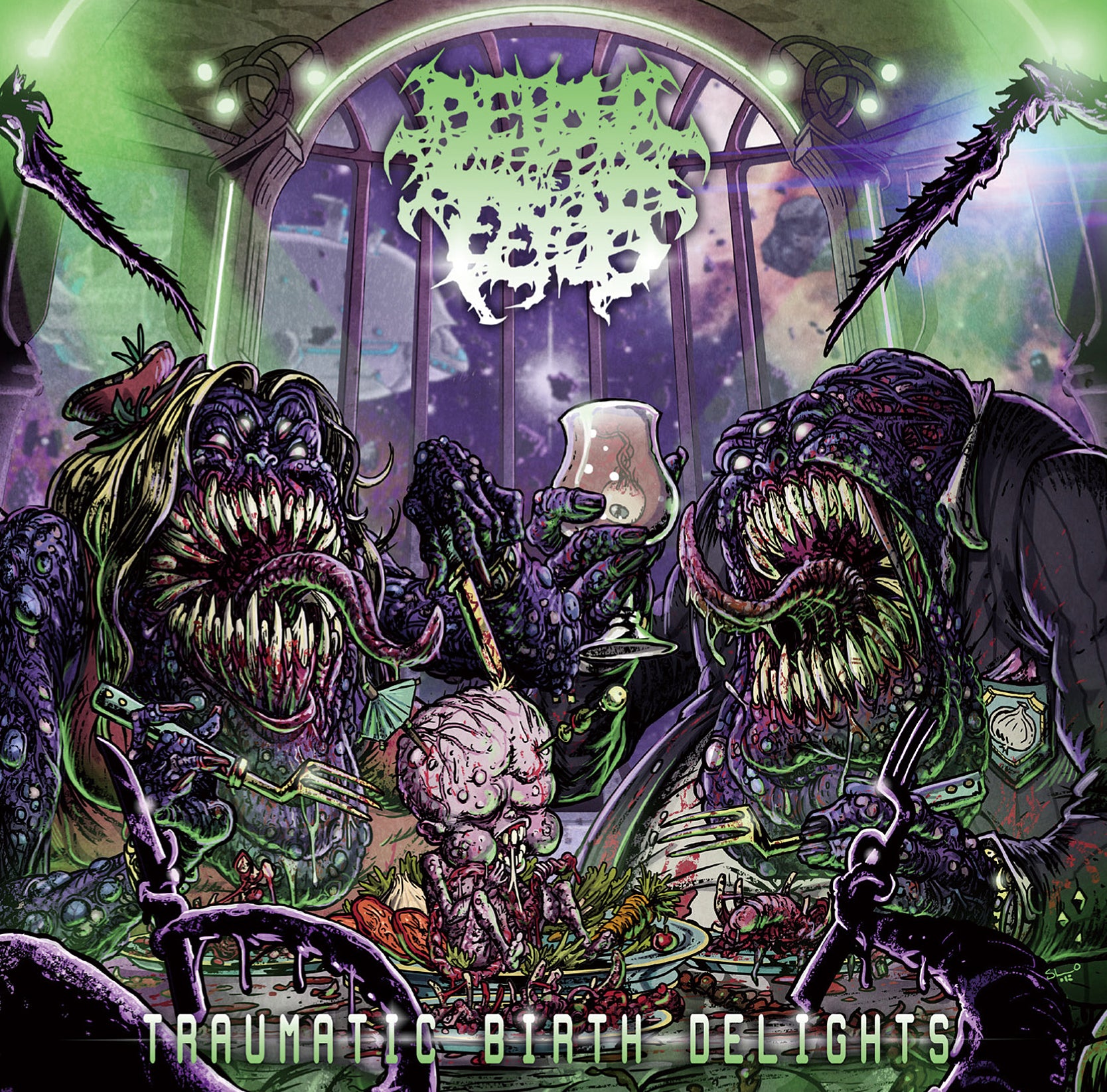 Devour The Fetus - Traumatic Birth Delight (CD)